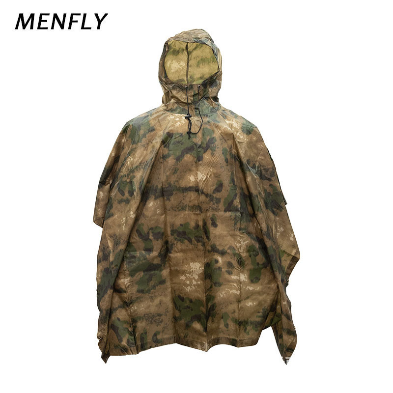 MENFLY ATFG Moss камуфляжная т – обзор и цена Emergency Poncho Rain